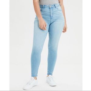 American Eagle NEXT curvy highwaisted jeggings